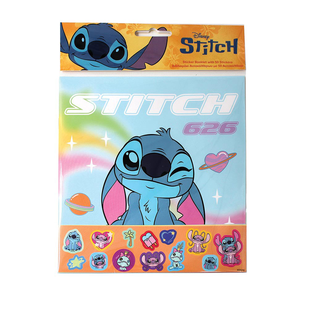 Gim Άλμπουμ Disney Stitch με 40 Αυτοκόλλητα