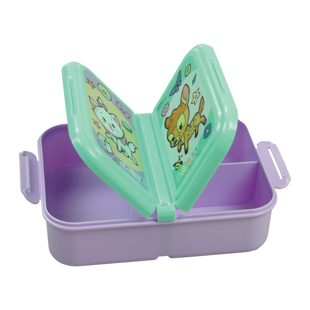 GimGim Δοχείο Φαγητού 3 Χώρων Disney Animals 900 mlpapell.gr