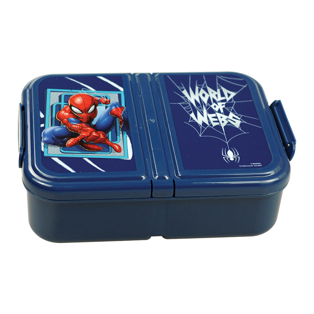 Gim Δοχείο Φαγητού 3 Χωρών Spiderman 900 ml