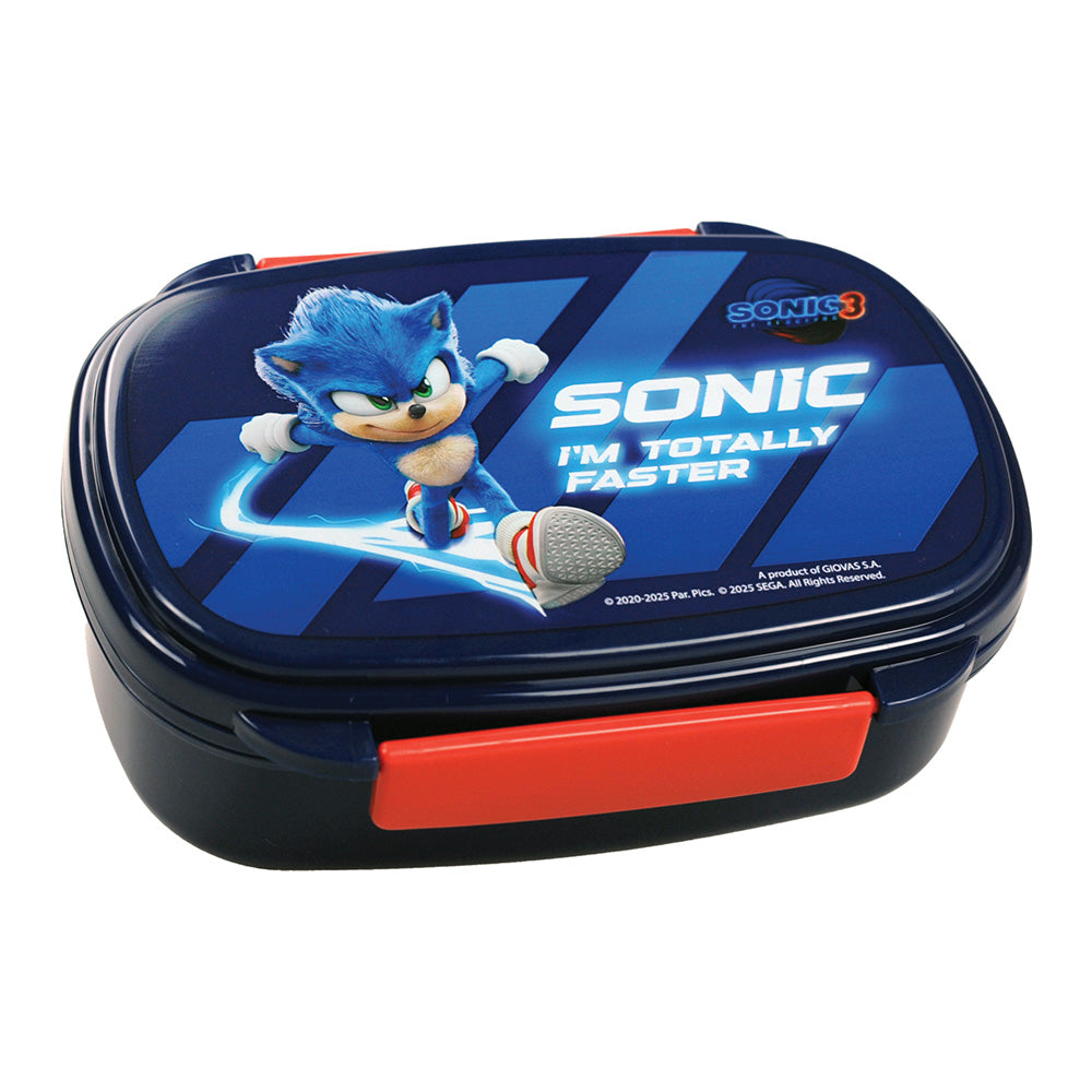 GimGim Δοχείο Φαγητού Με Κουτάλι/Πιρούνι Sonic The Hedgedogpapell.gr