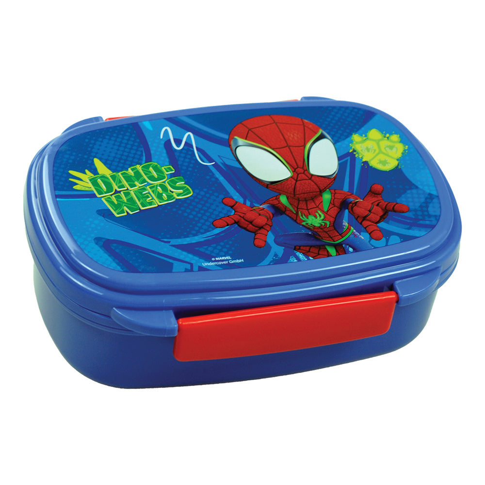 GimGim Δοχείο Φαγητού Με Κουτάλι/Πιρούνι Spidey 600mlpapell.gr