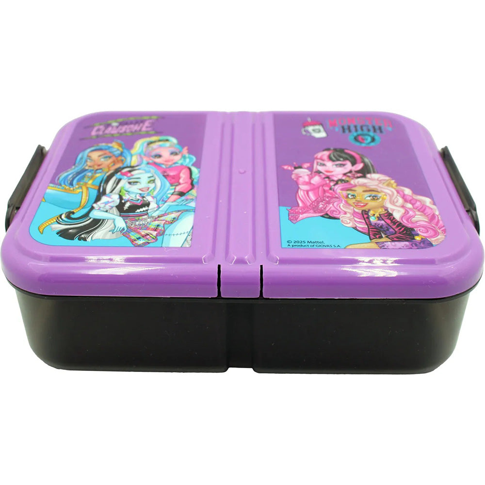 Gim Δοχείο Φαγητού 3 Χώρων Monster High 900ml