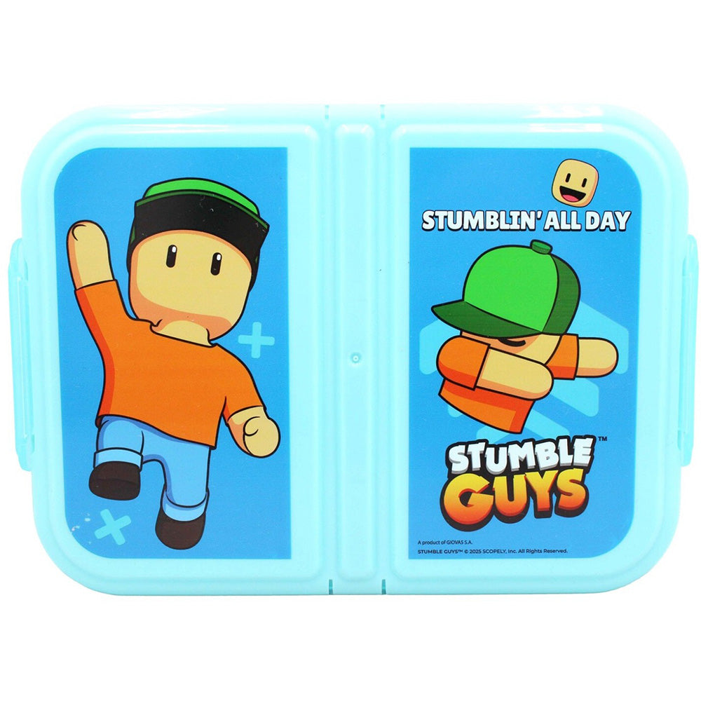 Gim Δοχείο Φαγητού 3 Χώρων Stumble Guys 900ml