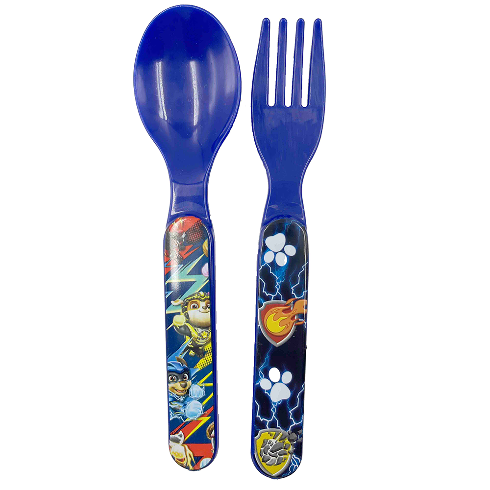 Gim Δοχείο Φαγητού Με Κουτάλι/ Πιρούνι Paw Patrol Mighty Movie