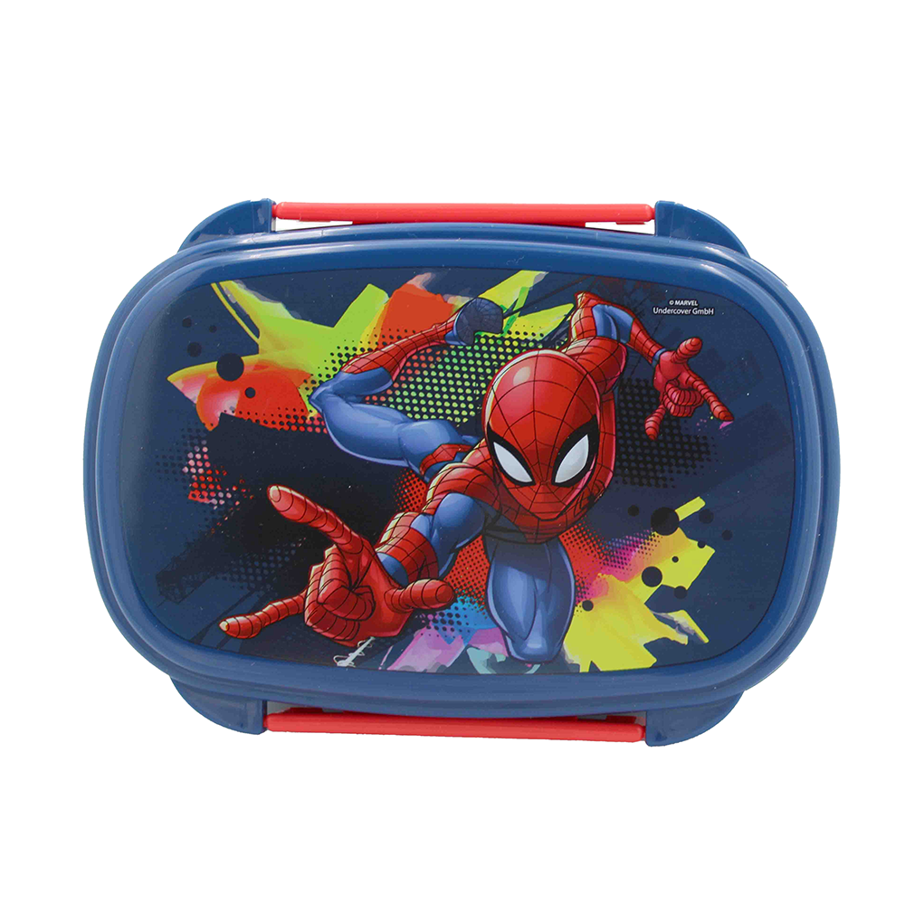 GIMGim Δοχείο Φαγητού Με Κουτάλι/ Πιρούνι Spidermanpapell.gr