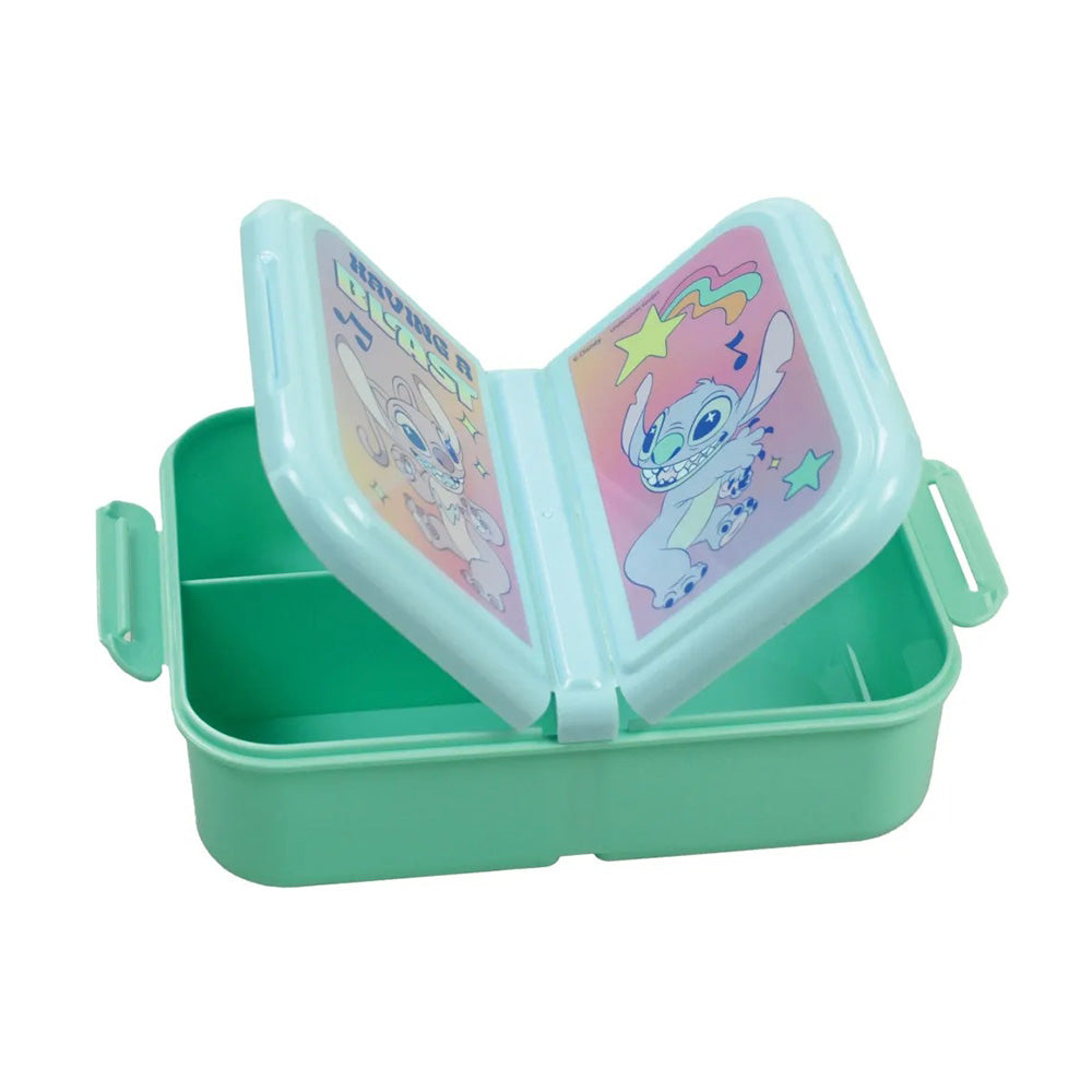 Gim Δοχείο Φαγητού 3 Χώρων Stitch 900ml