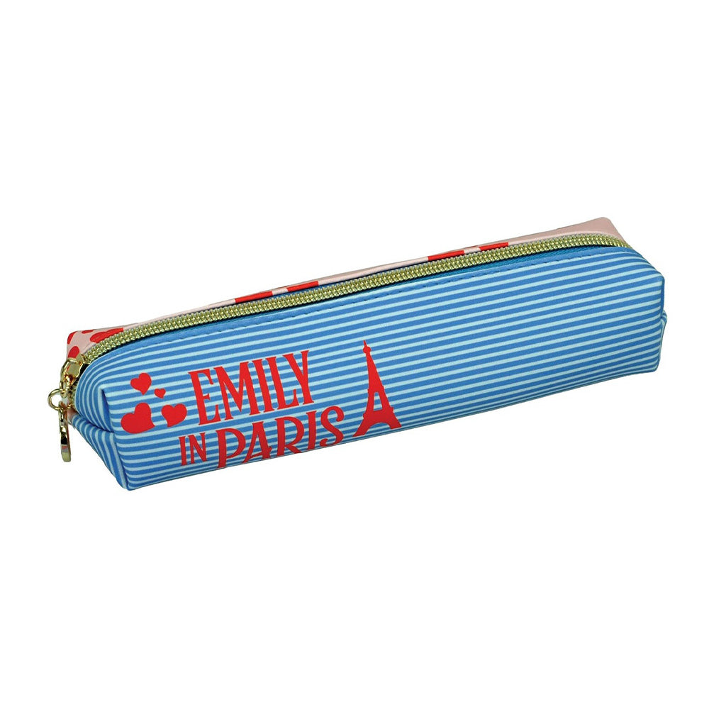 Gim Κασετίνα Βαρελάκι Emily in Paris Μπλε 21x5,5x5 εκ