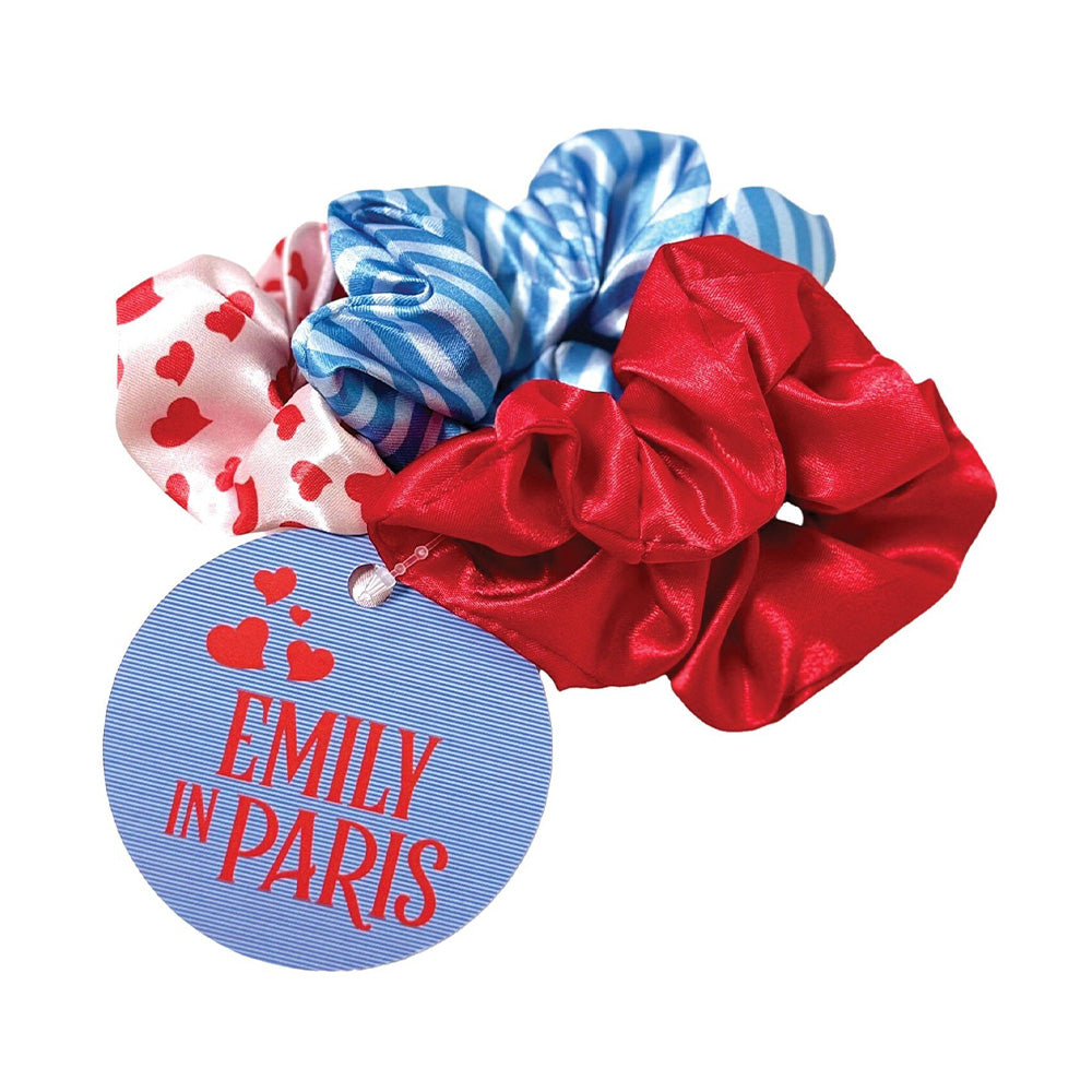 Gim Σετ Λαστιχάκια Μαλλιών 3 Τεμαχίων Emily in Paris 