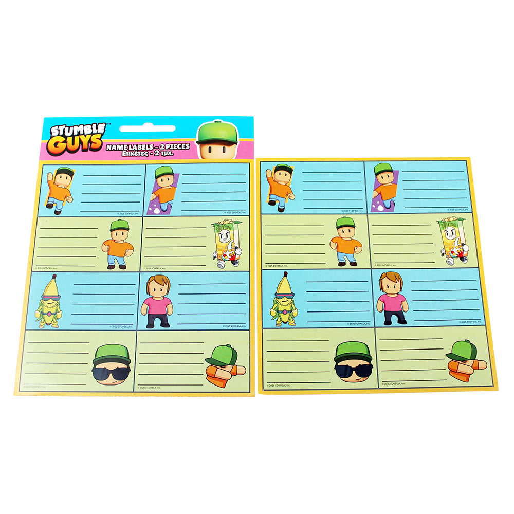 Gim Ετικέτα 2 Τμχ Stumble Guys