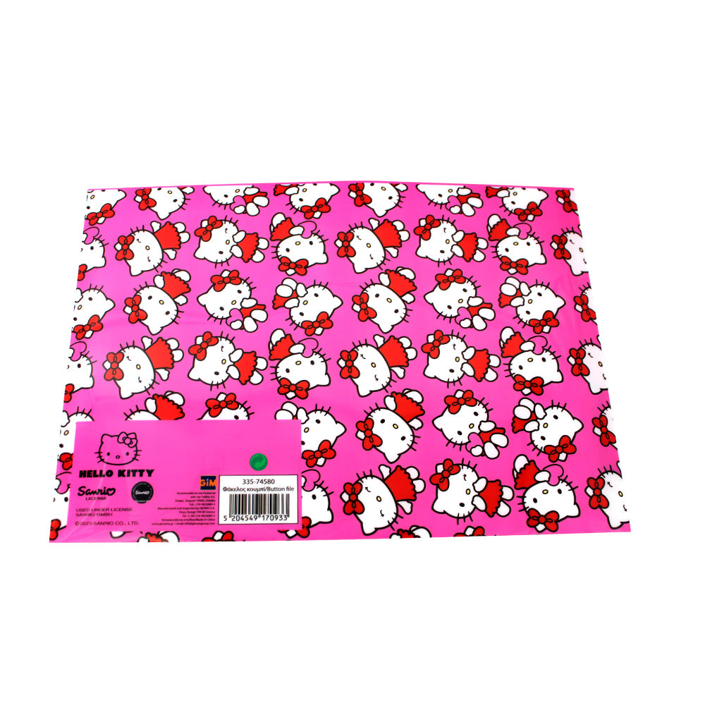 Gim Φάκελος Κουμπί PP Hello Kitty Sweetheart