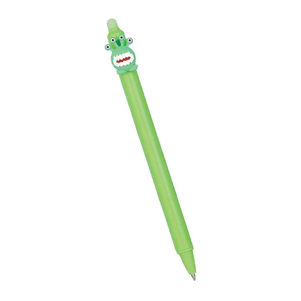 Gim Erasable Gel Στυλό Happy Life Green Monster