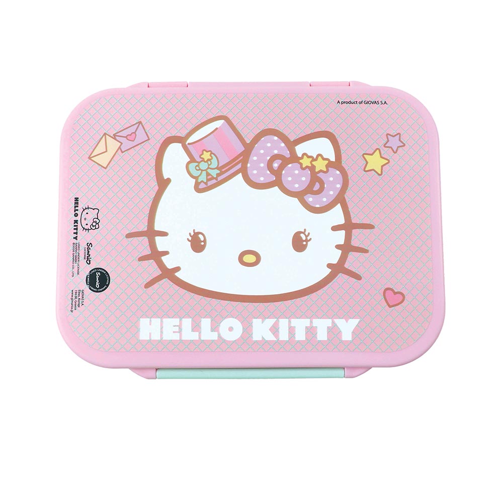 Gim Δοχείο Φαγητού Πλαστικό Hello Kitty 3 Χώρων 1000ml