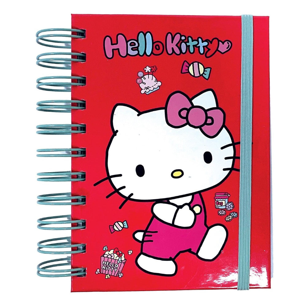 Gim Μπλοκάκι Σημειώσεων Α6 με Λάστιχο Hello Kitty