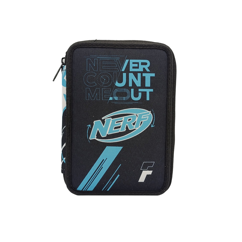 Gim Κασετίνα Διπλή Γεμάτη Nerf Count 18x15x4 εκ