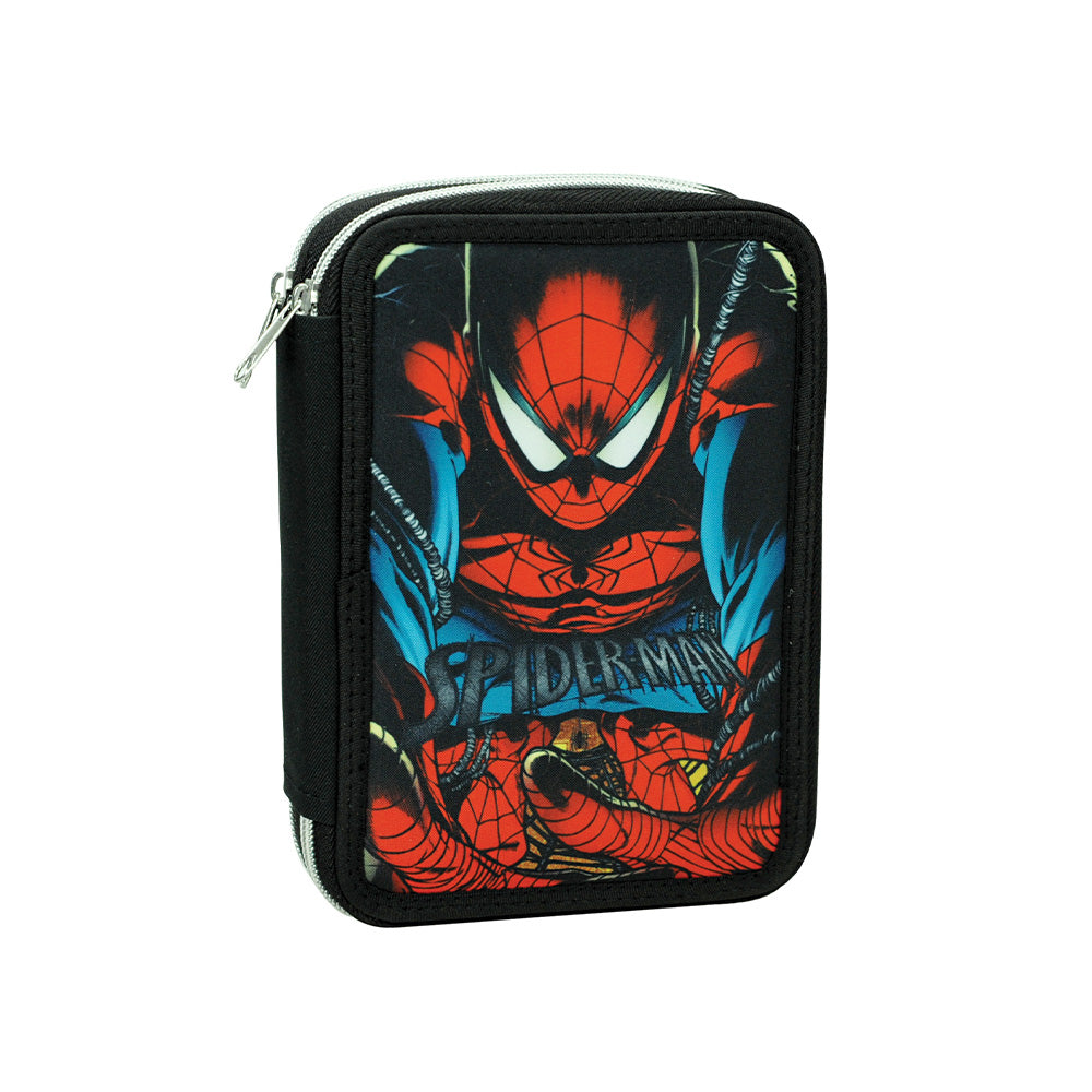 GimGim Κασετίνα Διπλή Γεμάτη Spiderman City Webpapell.gr