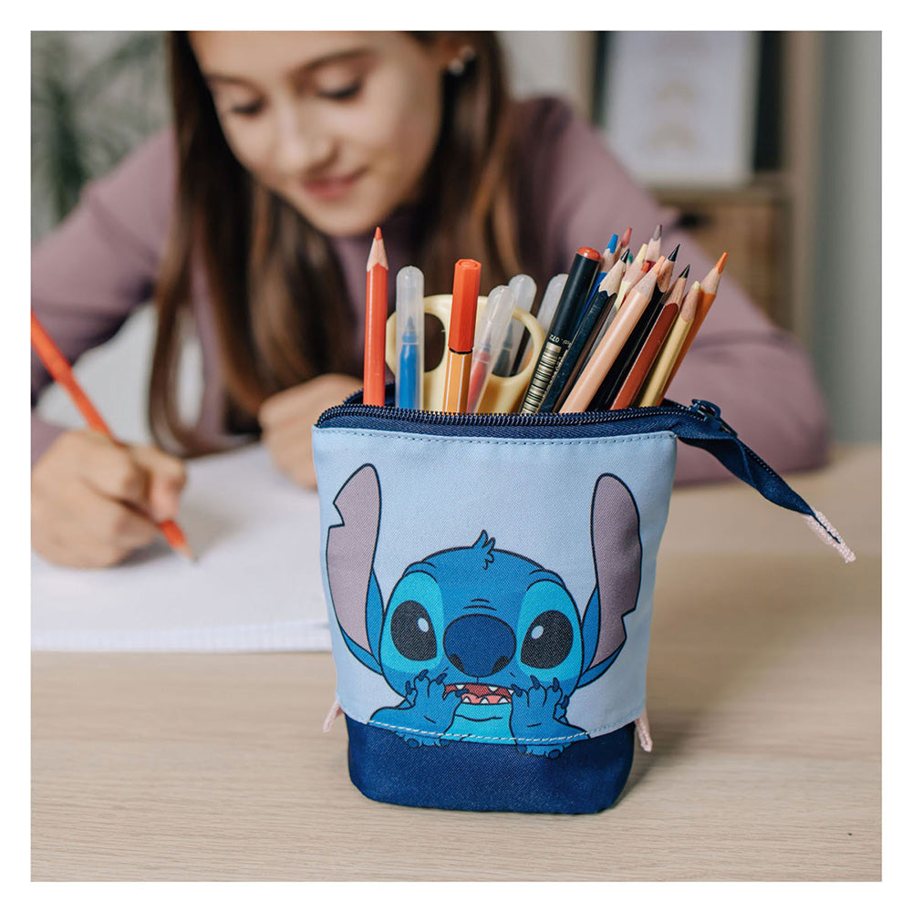GimGim Κασετίνα - Μολυβοθήκη Stitch & Lilo 21x15 εκpapell.gr