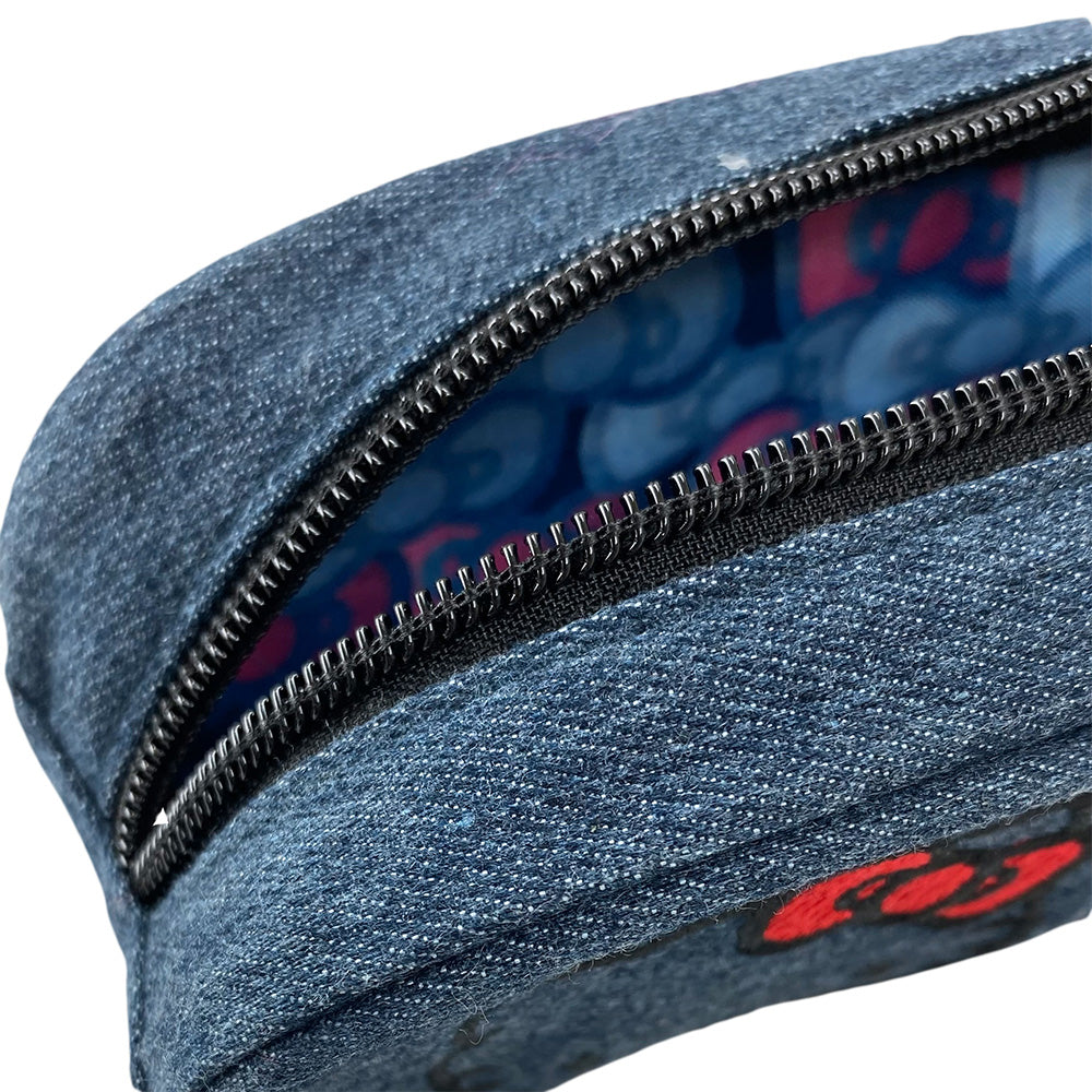 Gim Κασετίνα Οβάλ Hello Kitty Denim