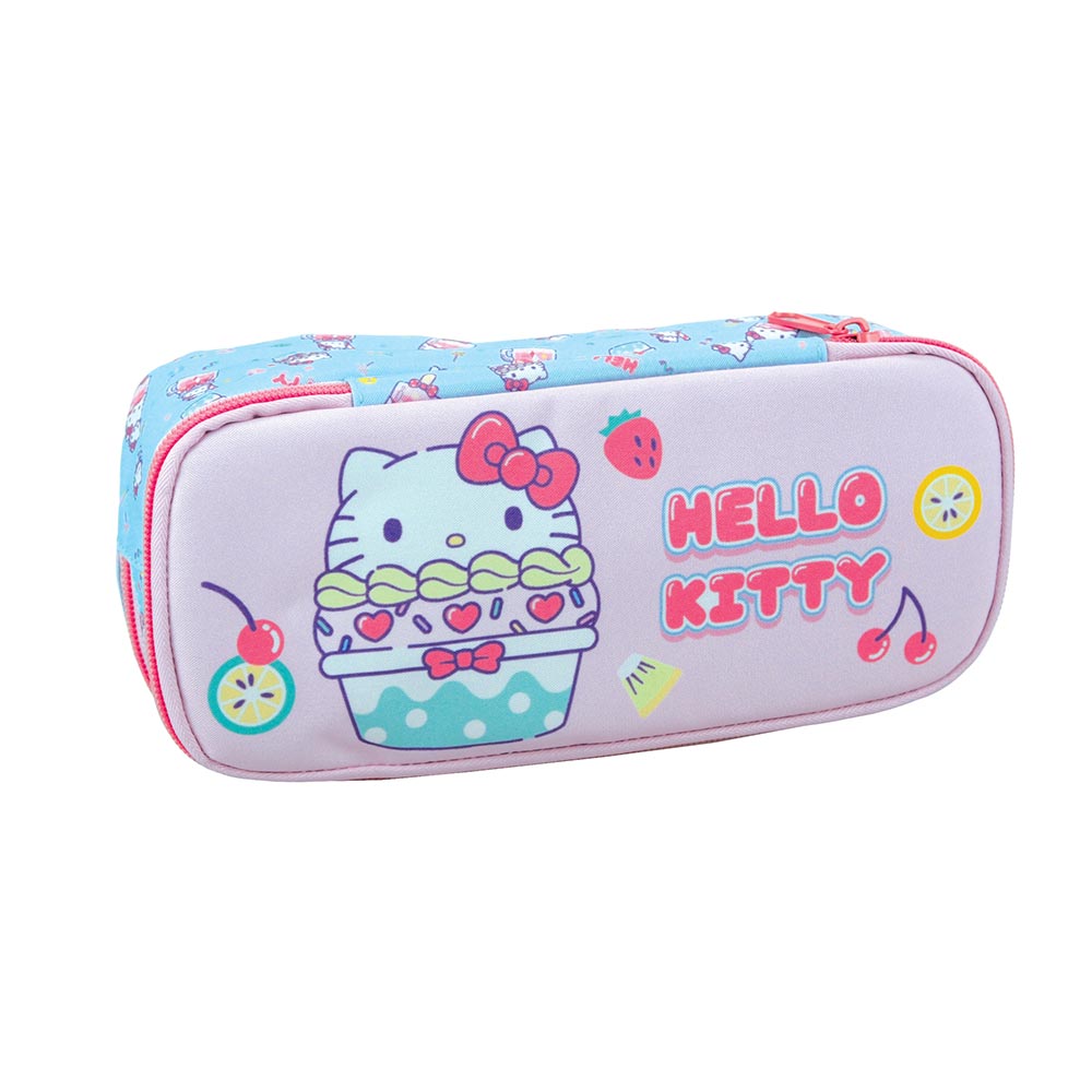 Gim Κασετίνα Οβάλ Hello Kitty Cupcake 10,5x23,5x6 εκ