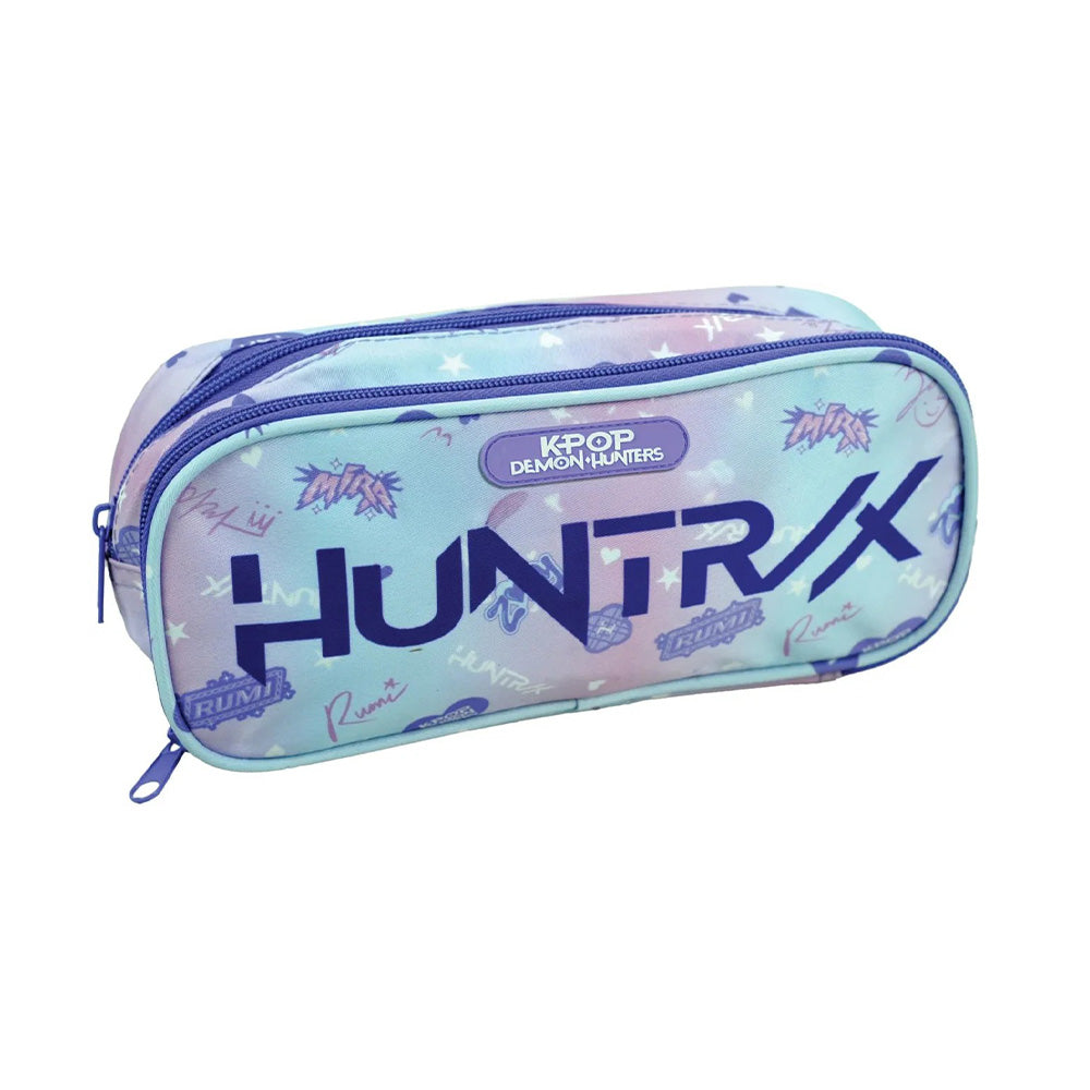 Gim Κασετίνα Οβάλ Demon Hunters Purple Huntrix 10,5x23,5x6 εκ