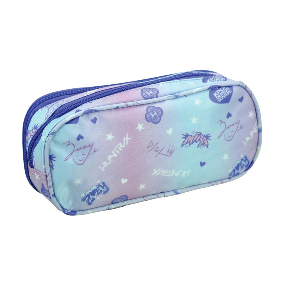 Gim Κασετίνα Οβάλ Demon Hunters Purple Huntrix 10,5x23,5x6 εκ