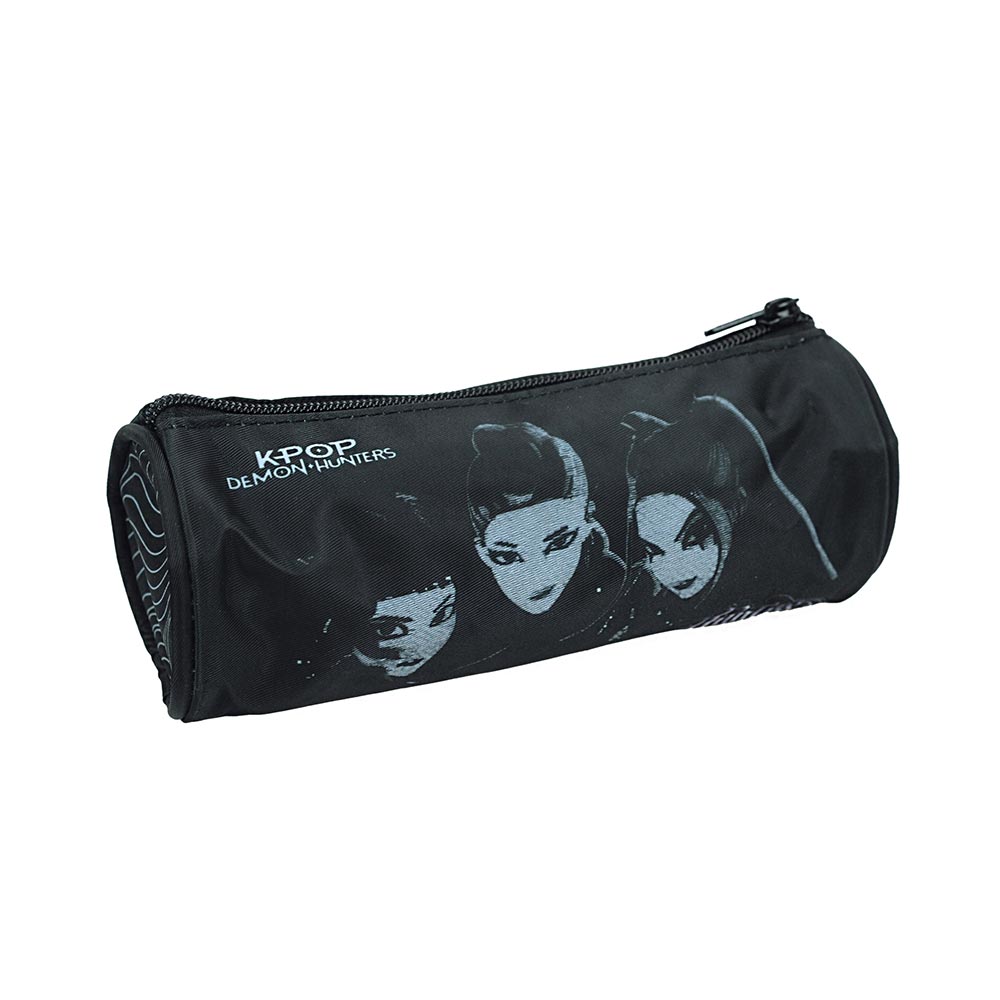Gim Κασετίνα Βαρελάκι K-Pop Demon Hunters Black Huntrix 10,5x23,5x6 εκ