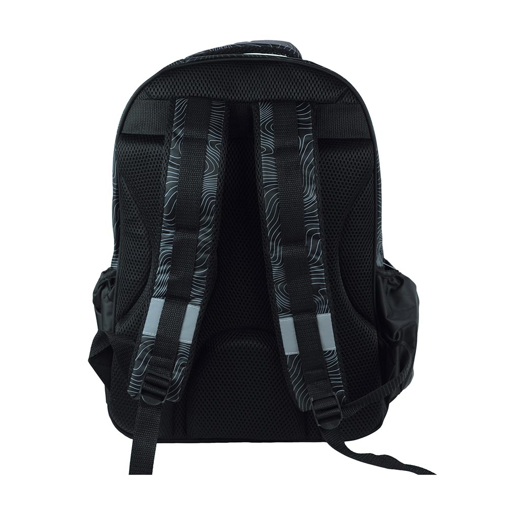 Gim Σχολική Τσάντα Πλάτης Δημοτικού K-Pop Demon Hunters Black Huntrix 46x35x20 εκ