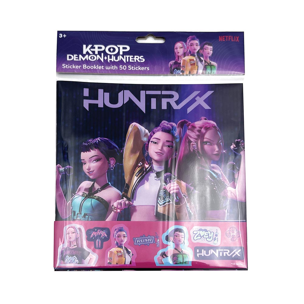 Gim Άλμπουμ με 50 Αυτοκόλλητα K-Pop Demon Hunters 