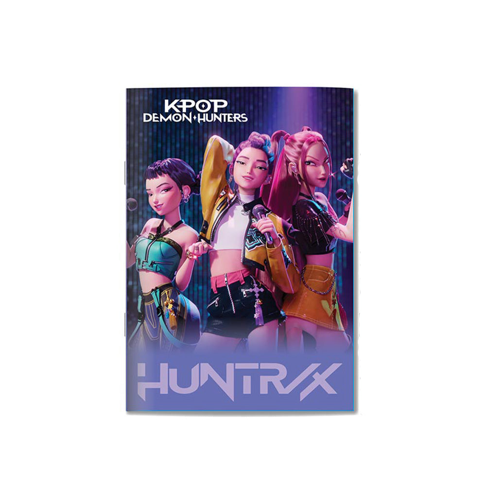 Gim Τετράδιο Ριγέ Καρφίτσα Β5 K-Pop Demon Hunters Microphone Pose 17x25 εκ 40 Φ