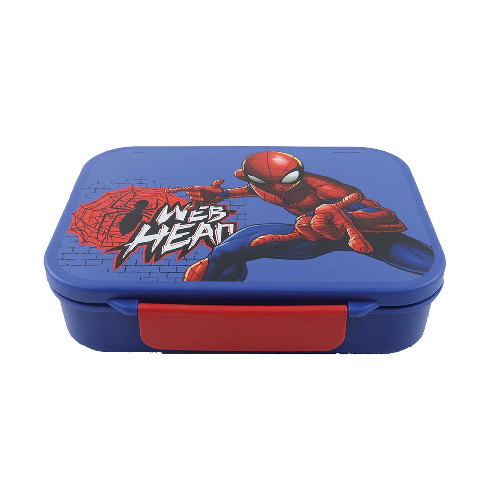 Gim Δοχείο Φαγητού Πλαστικό Marvel Spiderman 3 Χώρων 1000ml
