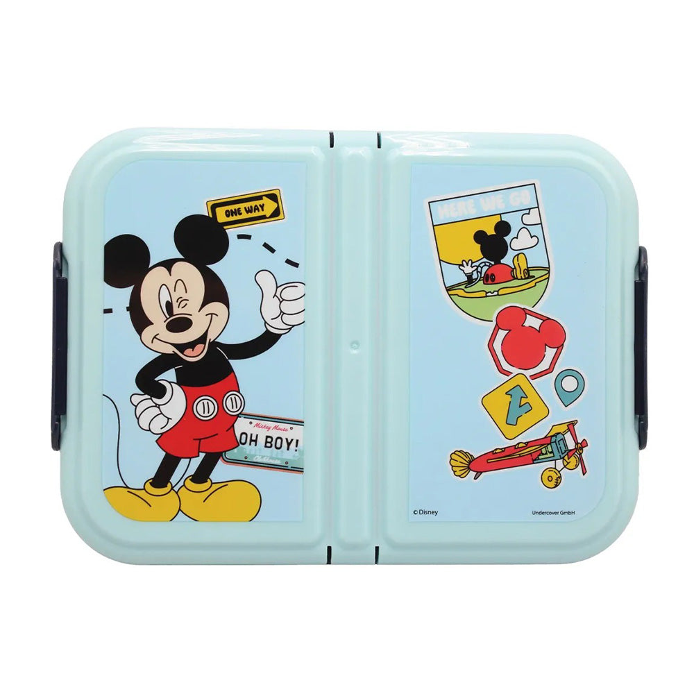 Gim Δοχείο Φαγητού 3 Χώρων Mickey 900ml