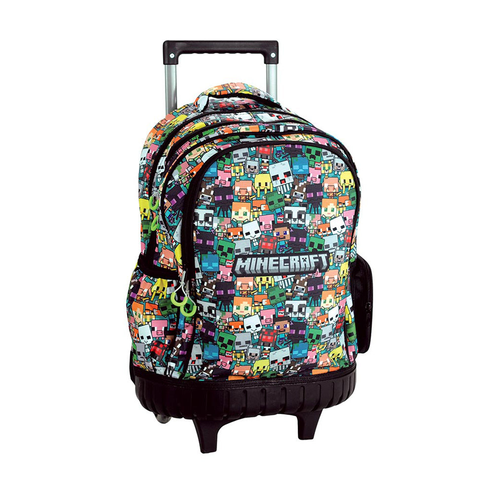 Gim Σχολική Τσάντα Τρόλεϊ Minecraft Ghibi 35(Μ)x20(Π)x52(Υ) εκ
