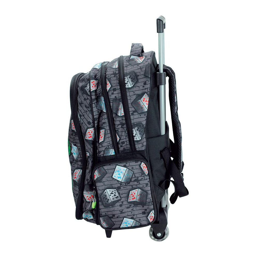 Gim Τσάντα Τρόλεϊ Δημοτικού Minecraft Metro Art 2 35(Μ)x20(Π)x52(Υ) εκ