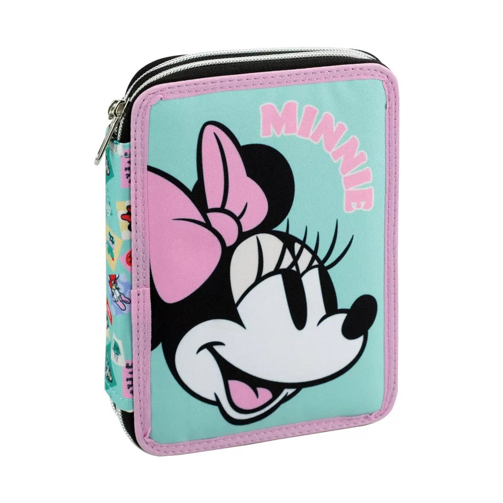 Gim Κασετίνα Διπλή Γεμάτη Minnie Love Your Life 18x15x4 εκ
