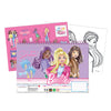 Gim Μπλοκ Ζωγραφικής Barbie 23x33Εκ 40 Φύλλα & Αυτοκόλλητα 