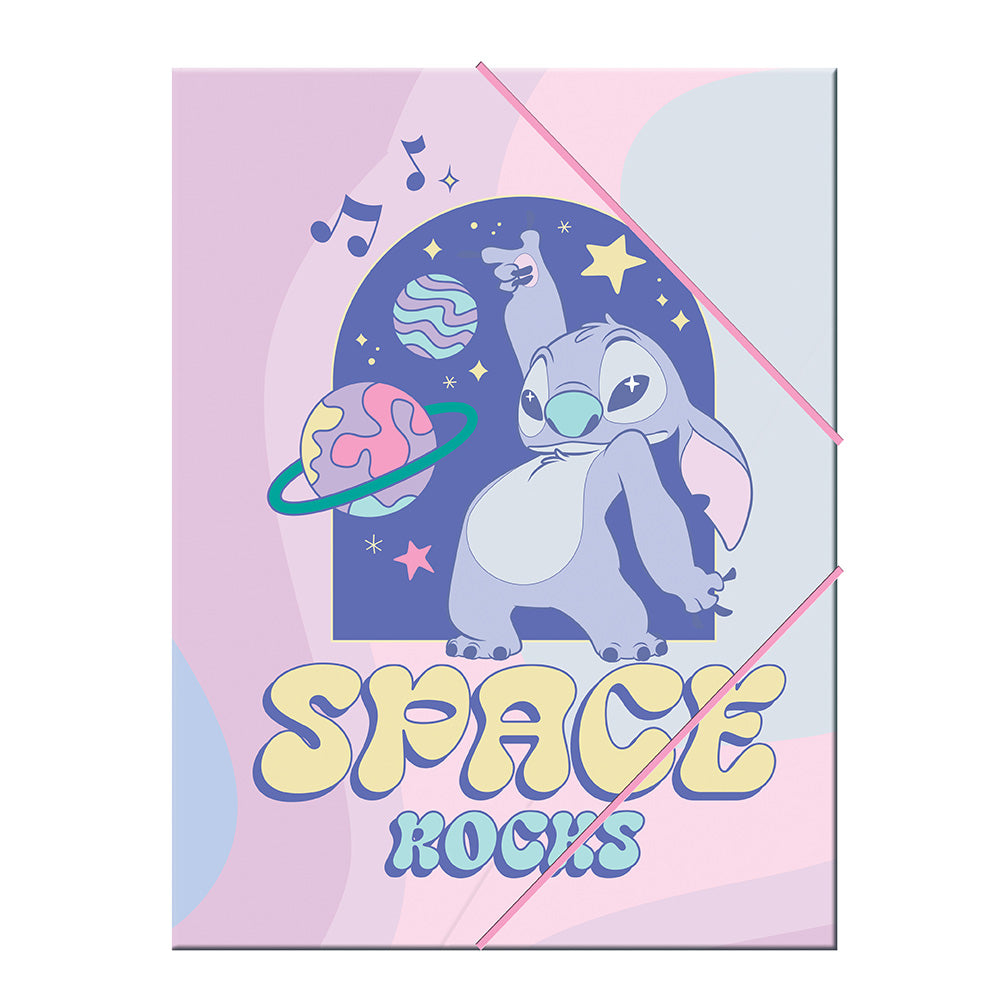 Gim Ντοσιέ Λάστιχο Stitch Gen Z Α4