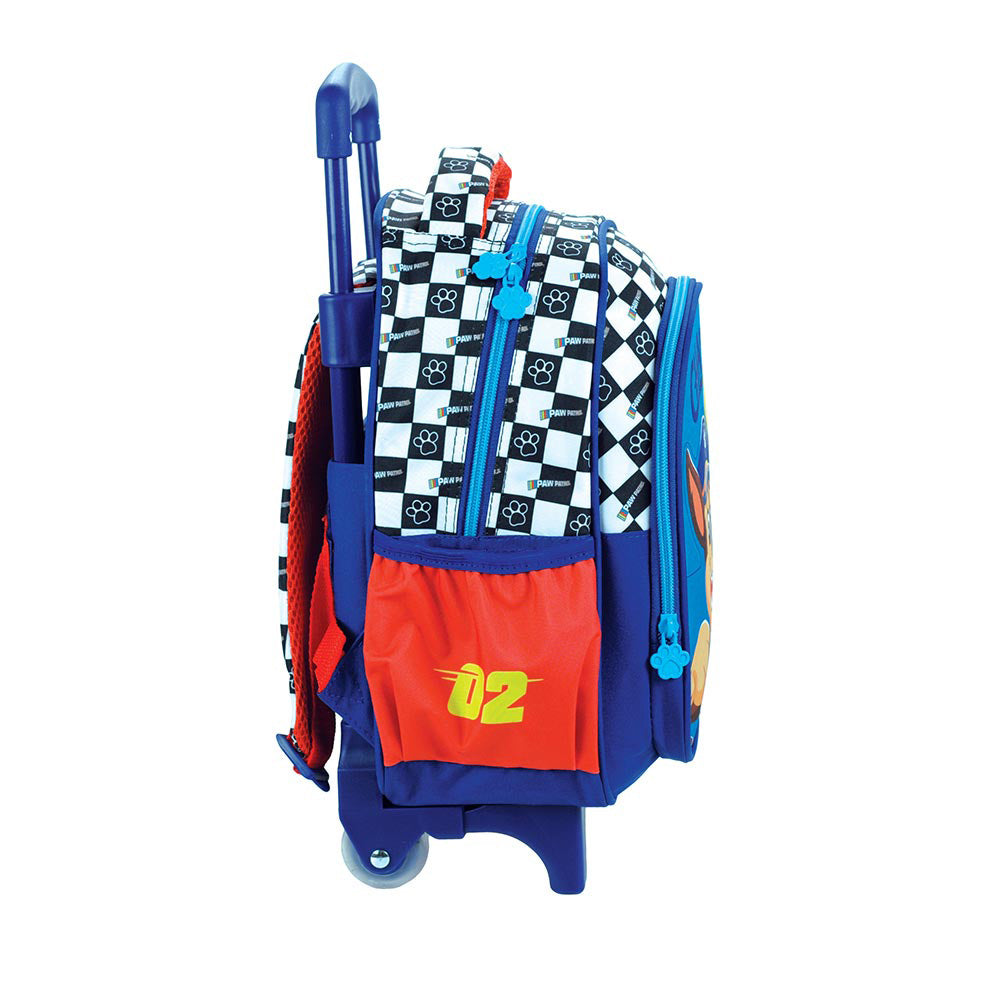 Gim Σχολική Τσάντα Τρόλεϊ Νηπίου Paw Patrol Chase Racing 25(Μ)x15(Π)x30(Υ) εκ