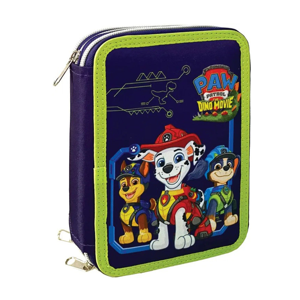 Gim Κασετίνα Τριπλή Γεμάτη Paw Patrol Dino Movie 21.5x15x6.5 εκ