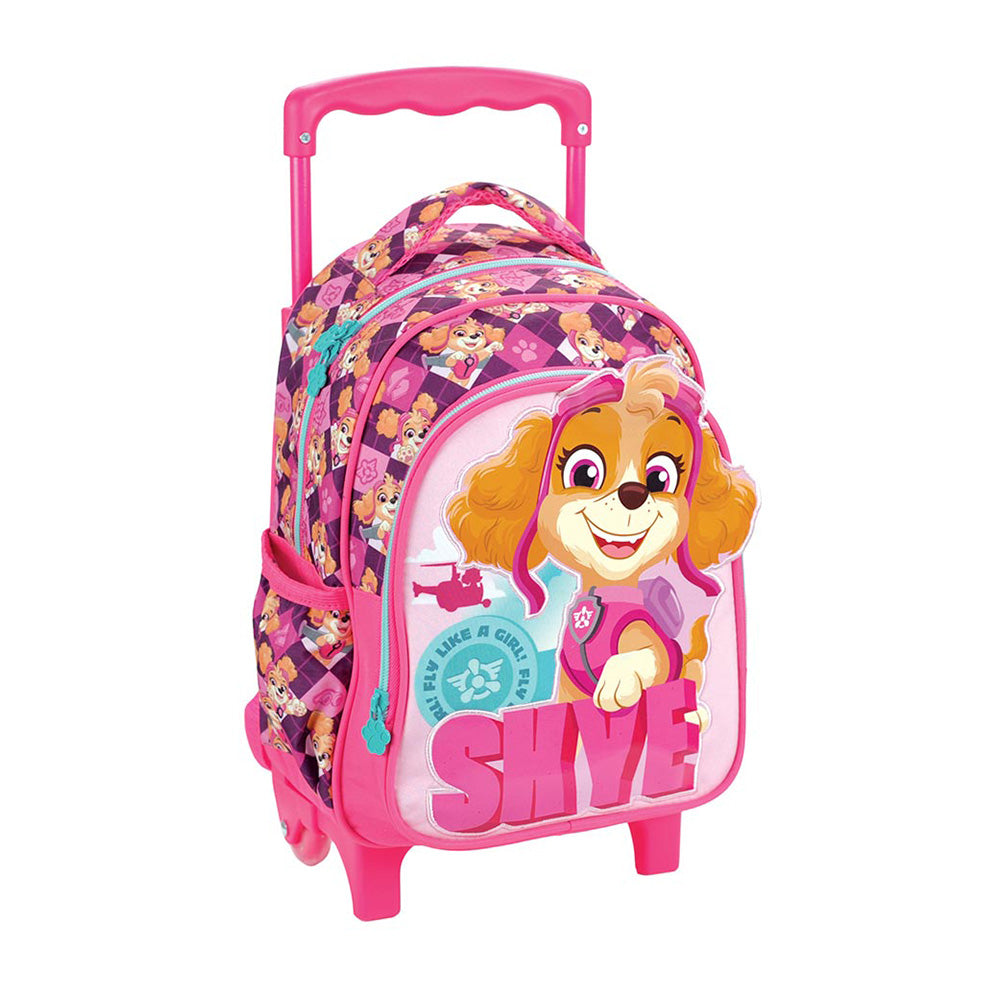 Gim Σχολική Τσάντα Τρόλεϊ Νηπίου Paw Patrol Skye 25(Μ)x15(Π)x30(Υ) εκ