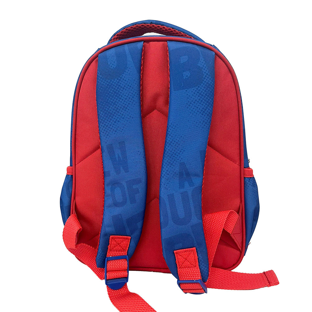 Gim Σχολική Τσάντα Πλάτης Νηπίου Smurfs 30(Υ)X25(Π)X15(Μ) Eκ