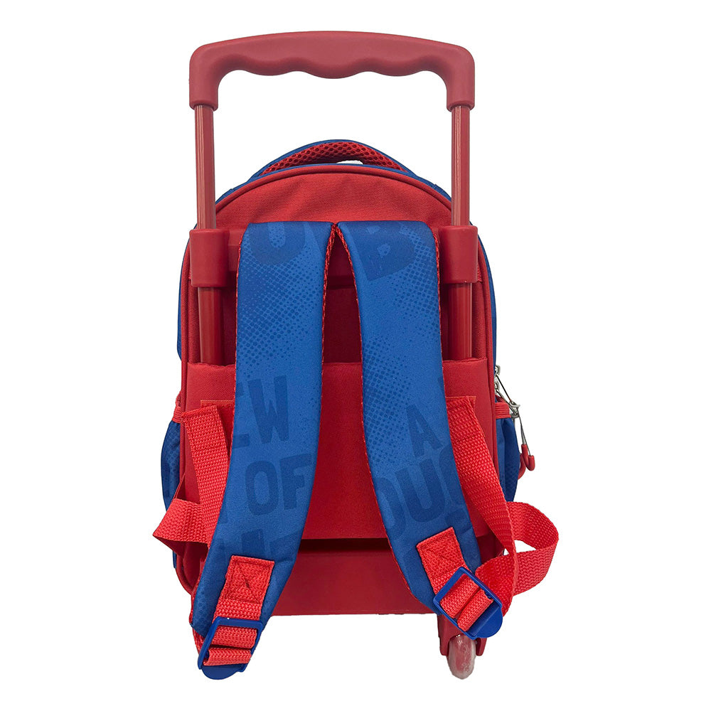 Gim Σχολική Τσάντα Τρόλεϊ Νηπίου Smurfs 25(Μ)X15(Π)X30(Υ) Eκ