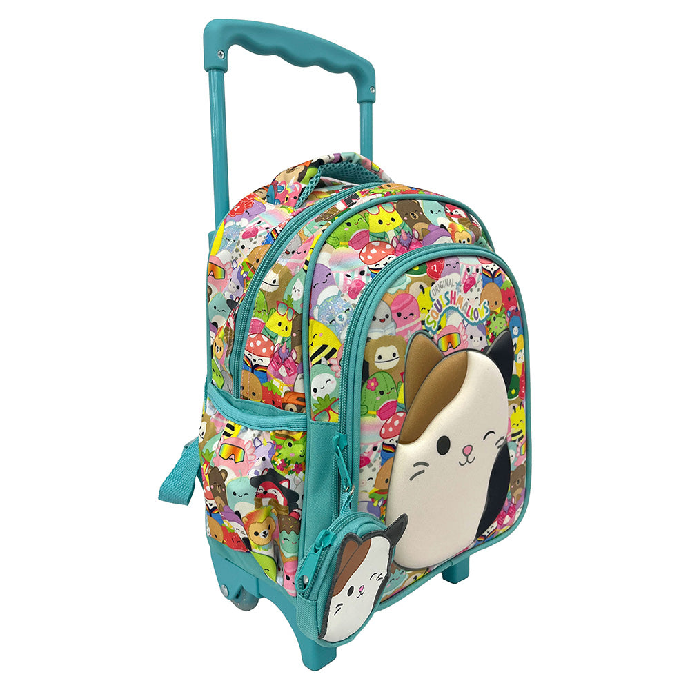 Gim Σχολική Τσάντα Τρόλεϊ Νηπίου Squishmallows Cat 25(Μ)X15(Π)X30(Υ) Eκ