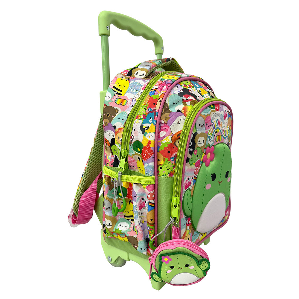 Gim Σχολική Τσάντα Τρόλεϊ Νηπίου Squishmallows Cactus 25(Μ)X15(Π)X30(Υ) Eκ