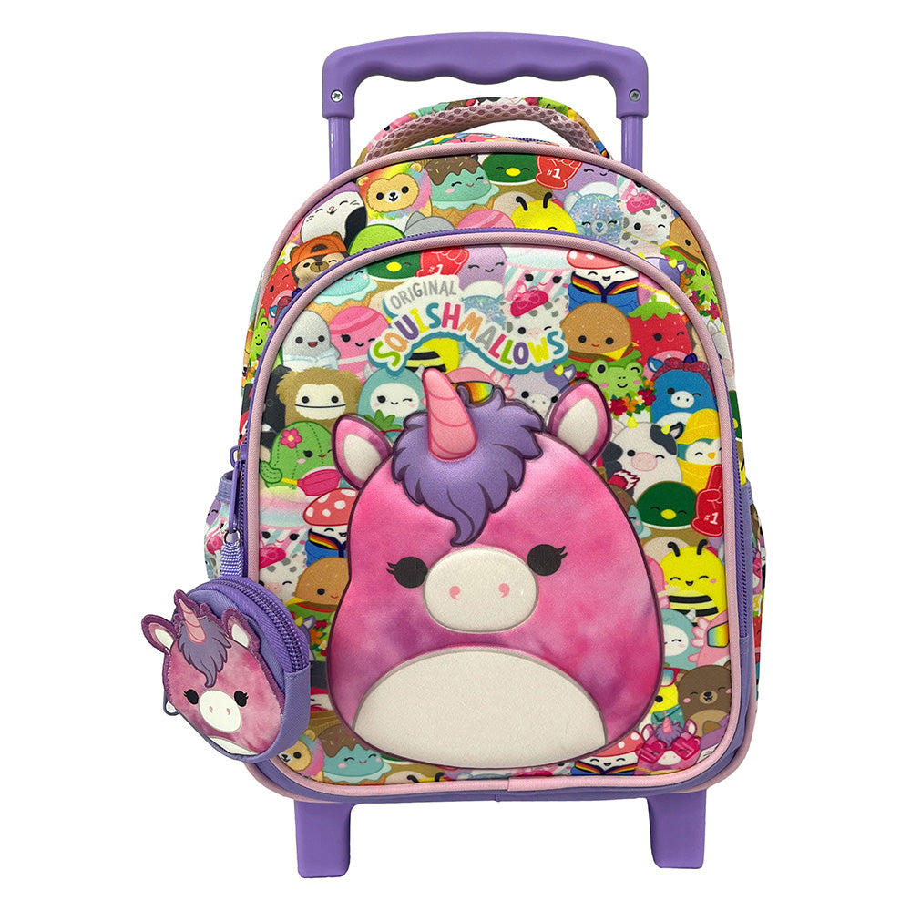 Gim Σχολική Τσάντα Τρόλεϊ Νηπίου Squishmallows Unicorn 25(Μ)X15(Π)X30(Υ) Eκ