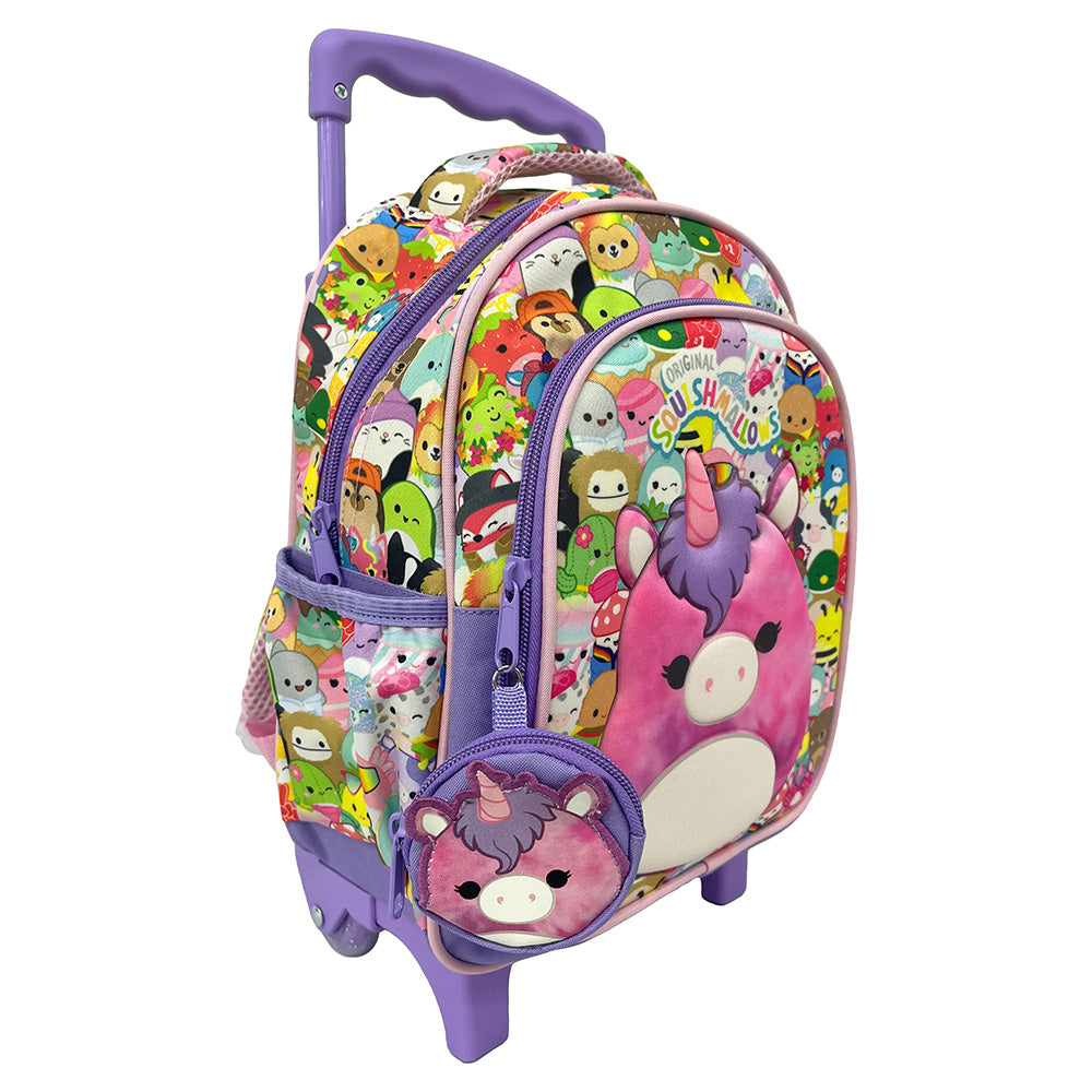 Gim Σχολική Τσάντα Τρόλεϊ Νηπίου Squishmallows Unicorn 25(Μ)X15(Π)X30(Υ) Eκ