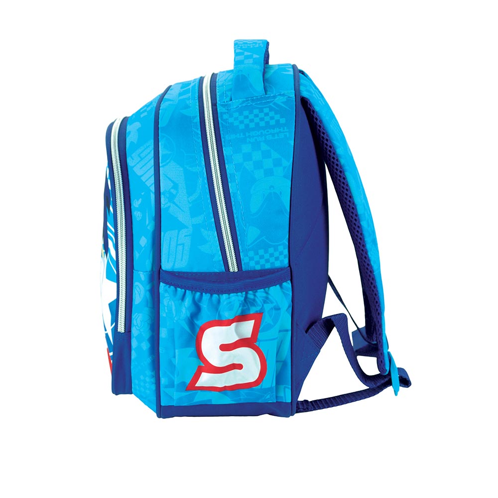 Gim Σχολική Τσάντα Πλάτης Νηπίου Sonic Classic 25x15x30 εκ