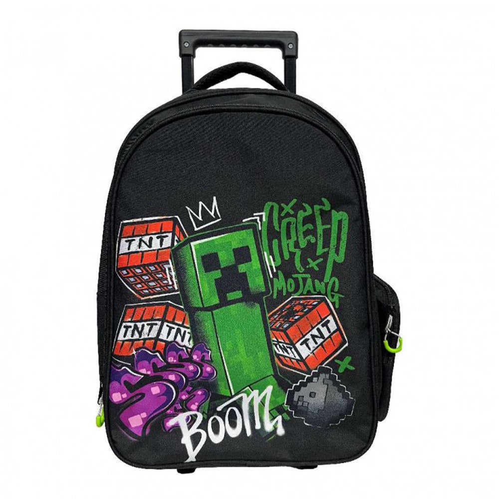 Gim Σχολική Τσάντα Τρόλεϊ Δημοτικού Minecraft Metro Art 46(Μ)X35(Π)X20(Υ) Eκ
