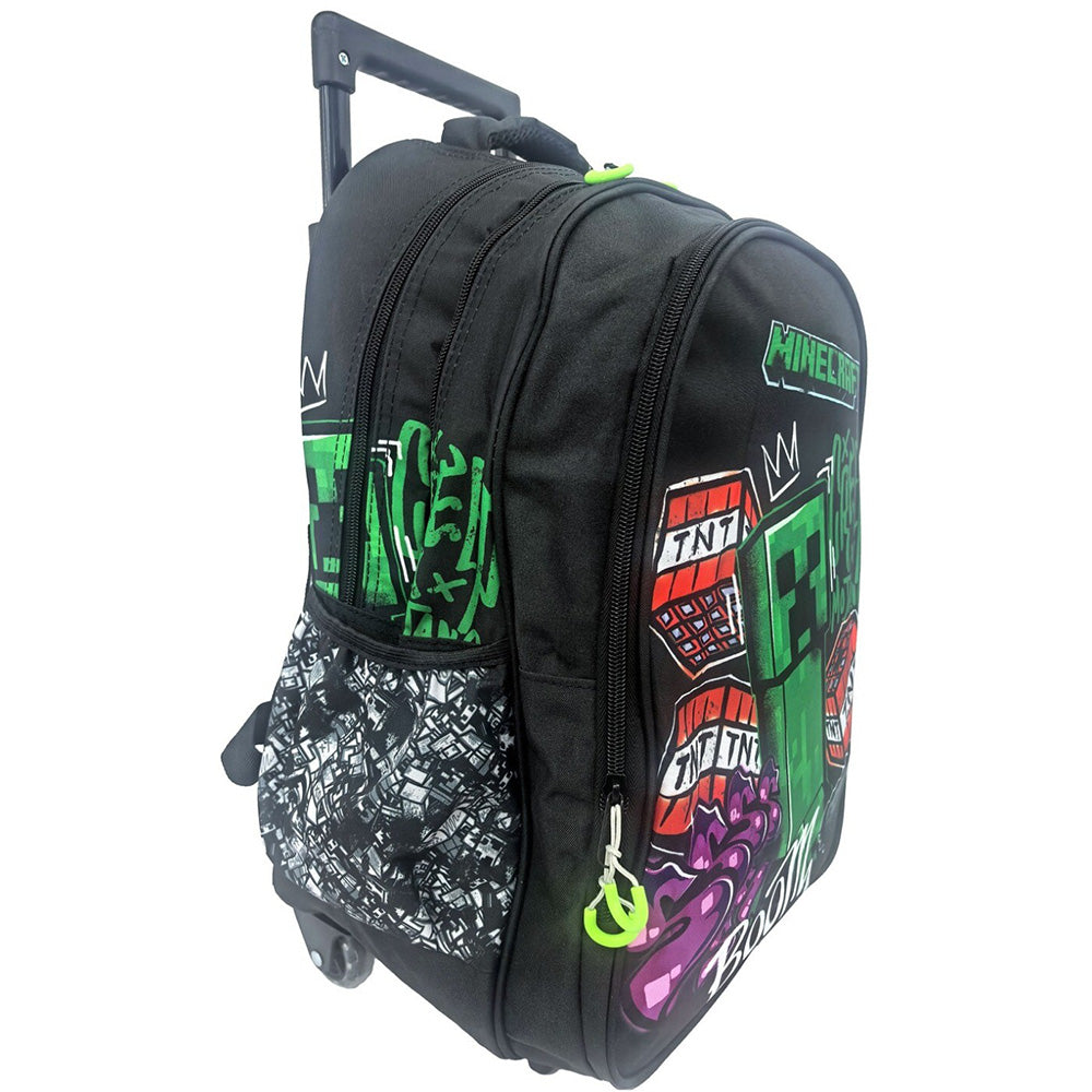 Gim Σχολική Τσάντα Τρόλεϊ Δημοτικού Minecraft Metro Art 46(Μ)X35(Π)X20(Υ) Eκ