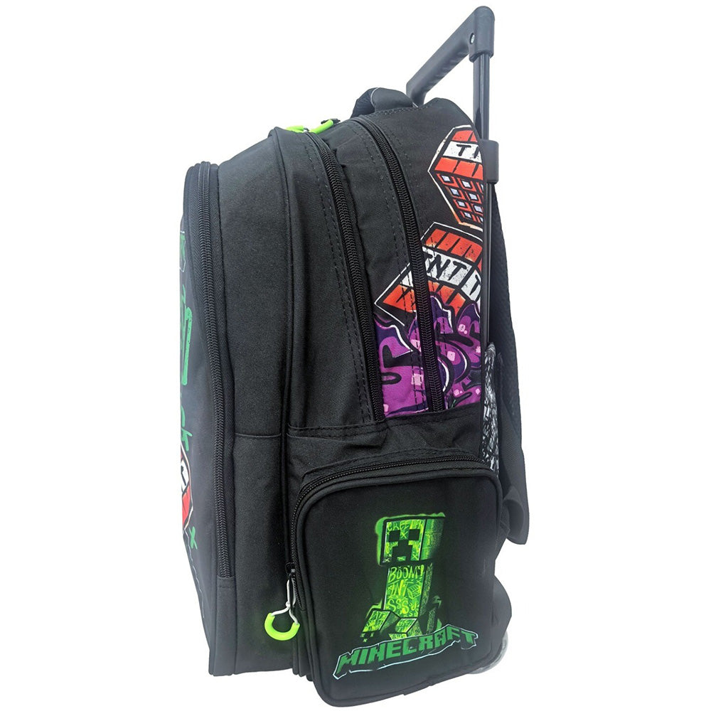 Gim Σχολική Τσάντα Τρόλεϊ Δημοτικού Minecraft Metro Art 46(Μ)X35(Π)X20(Υ) Eκ