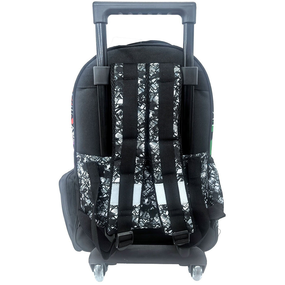 Gim Σχολική Τσάντα Τρόλεϊ Δημοτικού Minecraft Metro Art 46(Μ)X35(Π)X20(Υ) Eκ