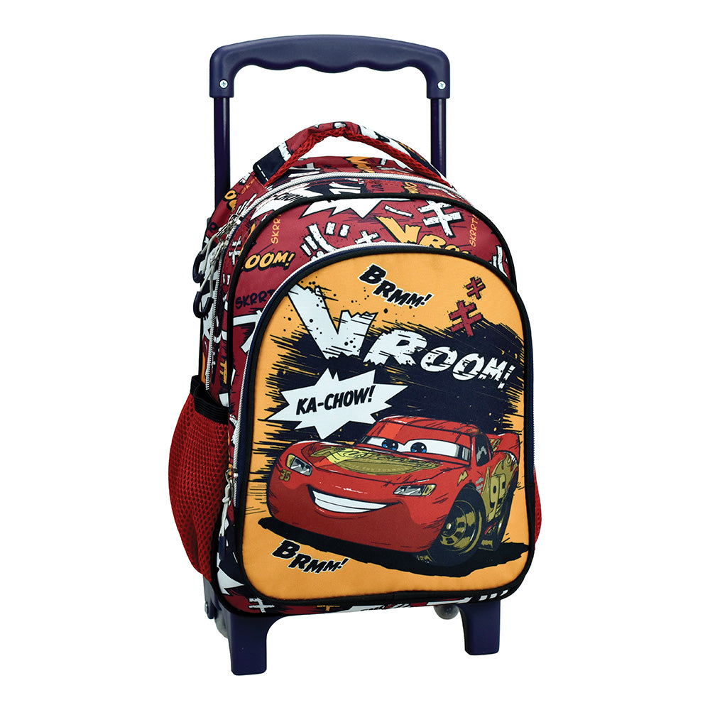 Gim Σχολική Τσάντα Τρόλεϊ Νηπίου Cars Roaring 25(Μ)X15(Π)X30(Υ) Eκ
